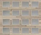 Flush Panel with full view short panel windows
