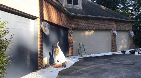 painting garage doors